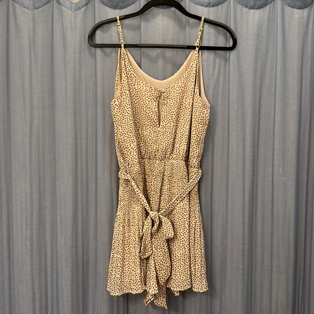 Patterned And Pleated Romper - image 3